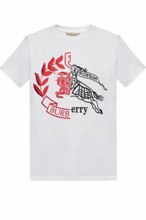 Embroidered t-shirt, zdjęcie 1 Embroidered t-shirt od Burberry